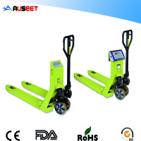 Attractive high lift hydraulic hand pallet jack scale