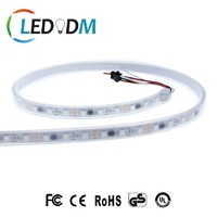 more images of Multicoloured waterproof DC12v addressable rgb led strip