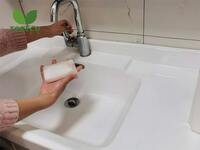 Durable Kitchen Pot Magic Cleaning Decontamination Detergent Sponge