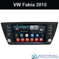 Supplier Factory Dual Din Car Radio System Tv Bluetooth VW Fabia 2016 2015
