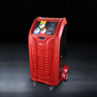 R134a AC gas service machine/equipment with digital scales and accurate charging