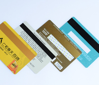 Embossing Mini size PVC Hico/loco magnetic cards