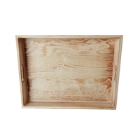 classical design unfinished pine wood serving tray wholesale