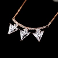more images of Zircon Copper Necklace  GSC0003