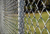 more images of Galvanized Steel Chain Link Fence