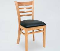 more images of DC16 Classic Commercial High Ladder Wooden Dining Chair For Hotel Restaurant