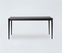 more images of DT5 Black Rectangle Wooden Table Rubberwood