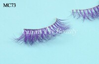 more images of Colored Siberian Mink Fur Eyelashes(MC73)