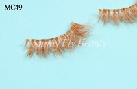 more images of Colored Siberian Mink Fur Eyelashes MC49