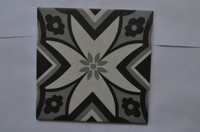 400 x400 Textured tiles smooth  Minqing ceramics entrance wall splicing brick