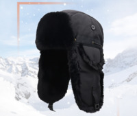 winter warm Outdoor Ski Cap Earmuffs Thick Faux Ear Flaps Hats