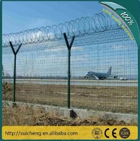 Guangzhou Factory Free Sample PVC Coated Metal Welded Fencing Panels