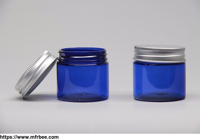 50g_semi_blue_cream_jar_cosmetic_jar