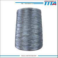 Raw white 150d/2 polyester embroidery thread for embroidery machines