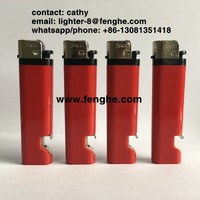 more images of 0.08$-0.09$ FH-201 Disposable cigarette lighter flint lighter with bottle opener