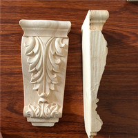 Rubber Wood Carving Corbels for furniture Decoration