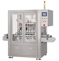 Linear Automatic Glass Bottle Caster Oil Filling Machine