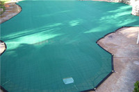 more images of High quality HDPE with UV swimming pool safety net/cover net/pool shade sail