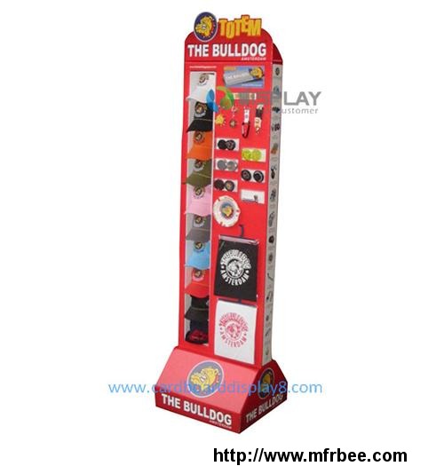 2015_new_accessories_cardboard_floor_display_stand_for_hats