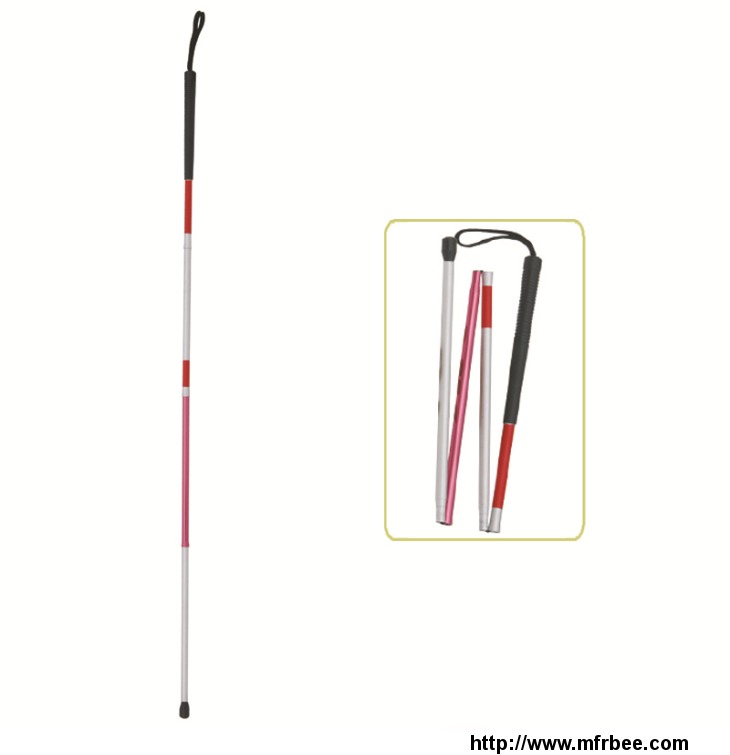 lightweight_folding_blind_cane_with_wrist_strap