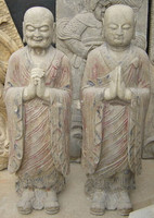 more images of Carved Antique Marble Large Buddha Statues For Sale