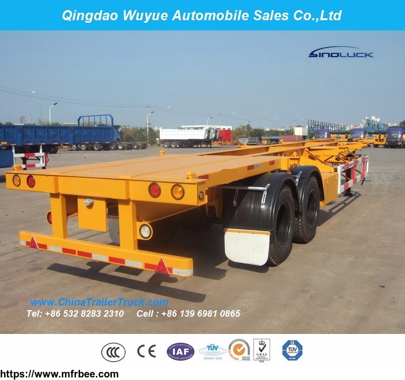 2_axle_40ft_30_5ton_skeleton_container_chassis_or_skeleton_container_trailer_with_fuwa_axle_and_wabco_valve