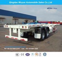 more images of 2 Axle 40FT 30.5ton Skeleton Semi Truck Trailer