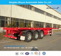 3 Axle 40FT Skeleton Semitrailer or Container Chassis