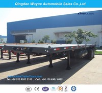 more images of 2 Axles 40FT Flat Bed Semi Trailer