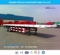 more images of 2 Axle 12.5m Heavy Duty Flatbed Semi Trailer for Africa
