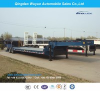 more images of Tandem Axle Low Bed Semitrailer or Lowboy Semi Truck Trailer