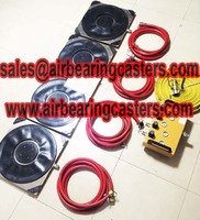 Air bearing movers is safe and cost effectiove when moving