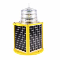 self- contain 350 light characters solar marine navigation light for ship/vessel/island