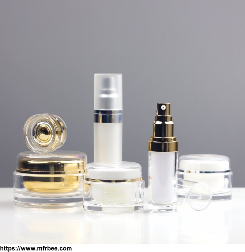 cosmetic_packaging_acrylic_cream_jars_bottles_lotion_bottles_airless_bottles