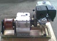 construction equipment cable winch, engine winch
