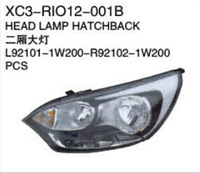 Xiecheng Replacement for RIO 12 hatchback Head lamp