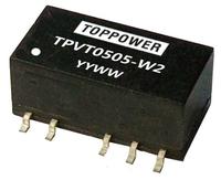 0.25W 3KVDC Isolated Single And Dual Output SMD DC/DC Converters TPVT-W2