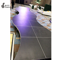 Mini Portable Festival Music Moving Indoor Catwalk Runway Modular Movable Stage Platform System