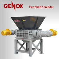 Two-axis shredder M800 tw/paper shredder/plastic shredder/wood shredder