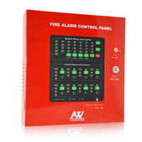 8 zone fire alarm control panel for fire fighting
