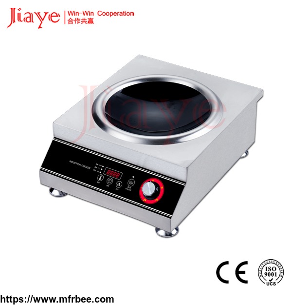 5kw_electromagnetic_commercial_stainless_steel_induction_cooker