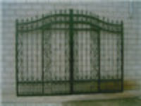 Entrance Garden iron gate