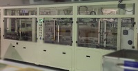 Automatic side-push packing machine casepacker with tape or glue