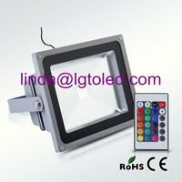 more images of RGB with controller led 30W flood light