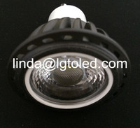 GU10 COB led spot light Aluminum shell AC85-265V