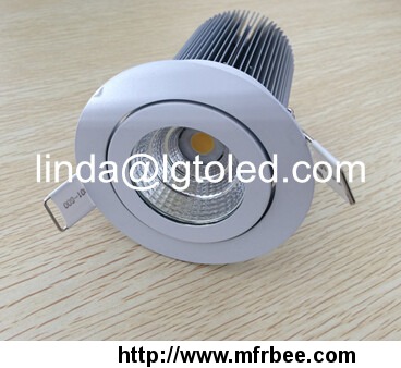 led_down_lights_dimmable_white_color_cob_led