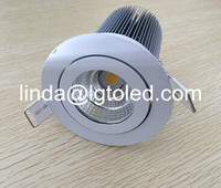 led down lights dimmable white color COB led