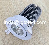 more images of Silver aluminum housing COB LED downlight 10W