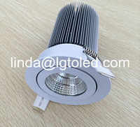 more images of adjustable head COB led recessed ceiling light