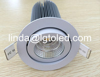 more images of round shape 10W COB led ceiling light
